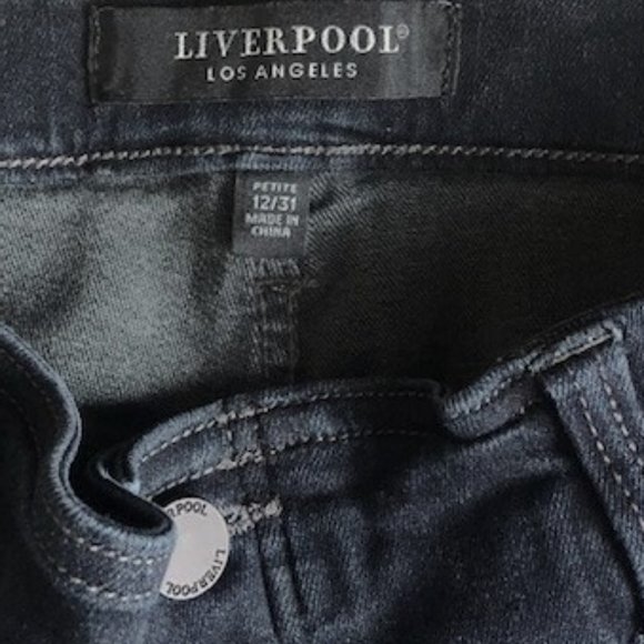 New w/o Tags Liverpool Gia Glider Slim High Performance Eco Pull-on Jeans - Picture 4 of 5